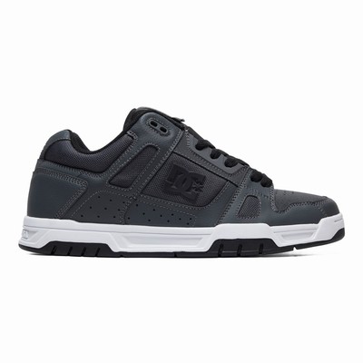 DC Stag Men's Black Sneakers Australia ELP-812